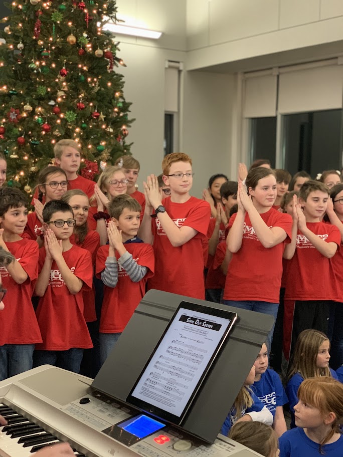East Tennessee Children's Choir Johnson City Public Library Christmas