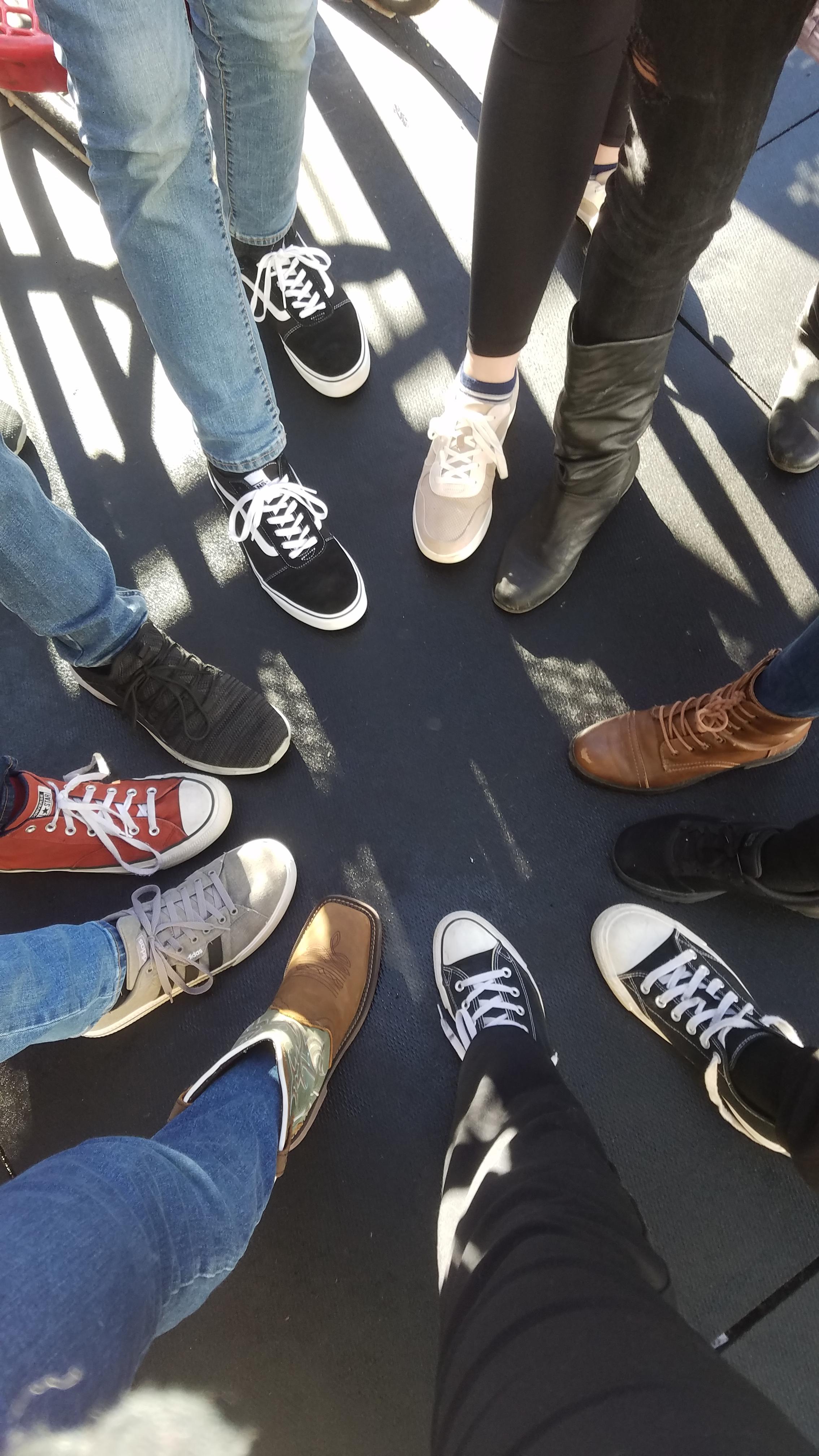Highlands Youth Ensemble Ice Skating Shoe Picture