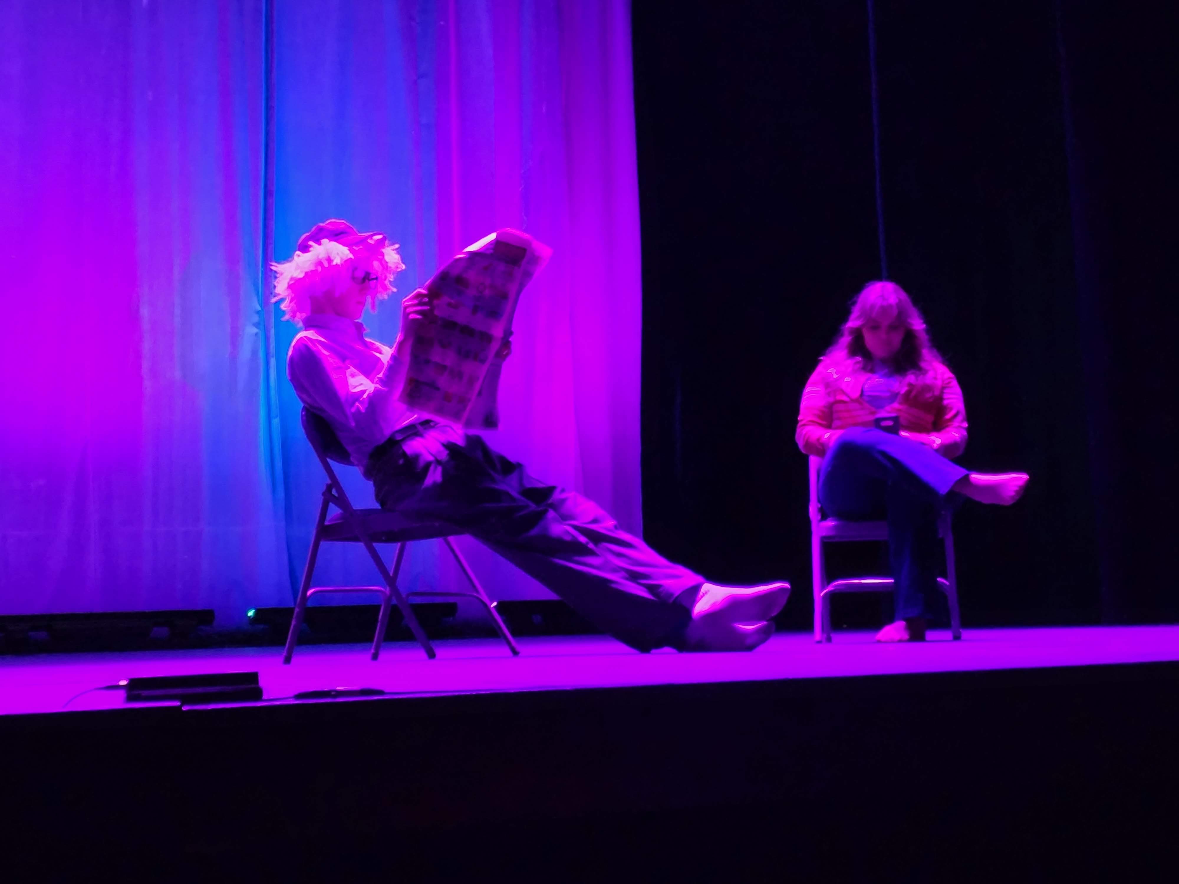 Highlands Youth Ensemble Skit 2023 Erika Christie AJ Darlington
