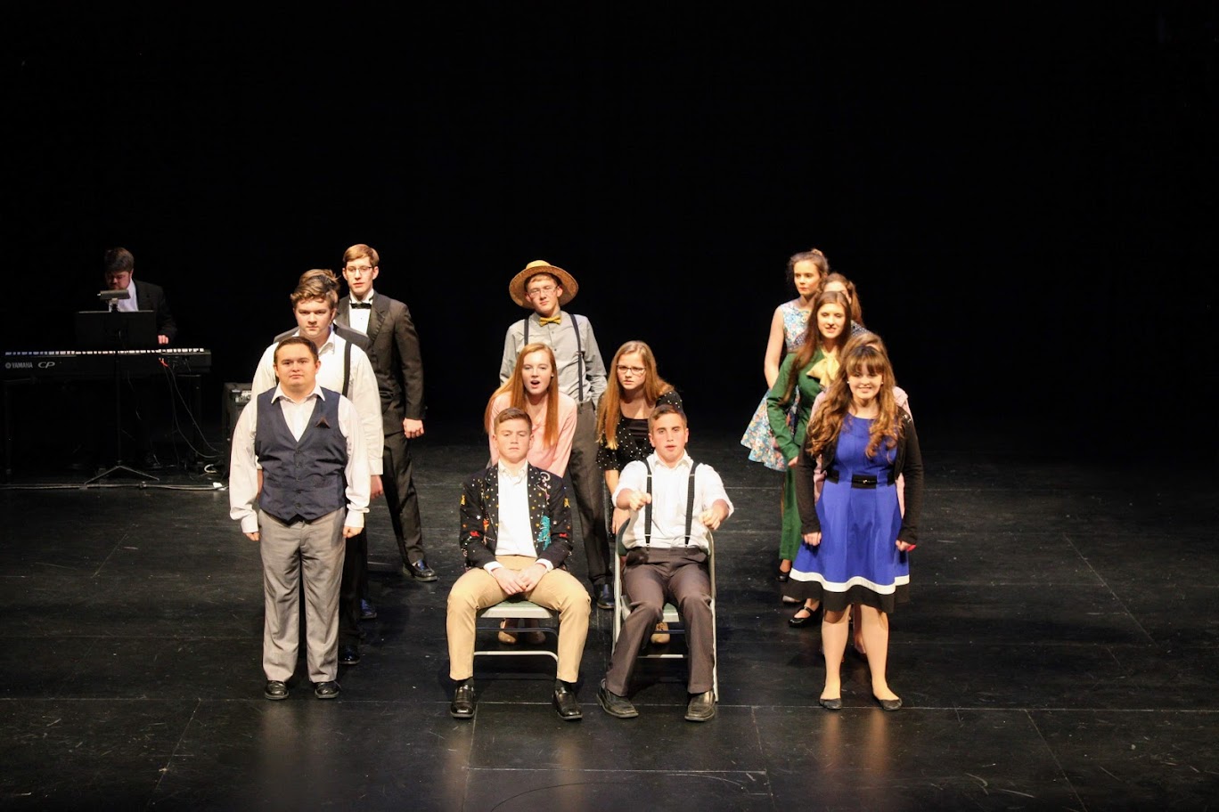 HYE Cabaret Fundraiser Show Beverly Hillbillies Alex Moore Jacob Moorman Aidan Montgomery David Nunley 