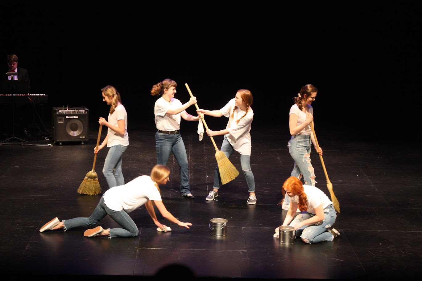 HYE Cabaret Fundraiser Show Hard Knock Life Charise Duckworth Ginny Osborne Jenna Greene