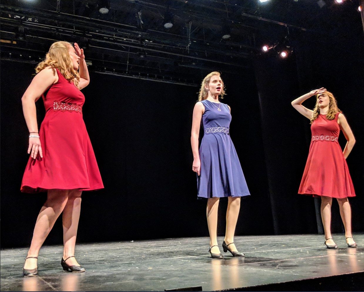 MECCA Choir Highlands Youth Ensemble Cabaret Hero Molly Lydia Maggie McCraw