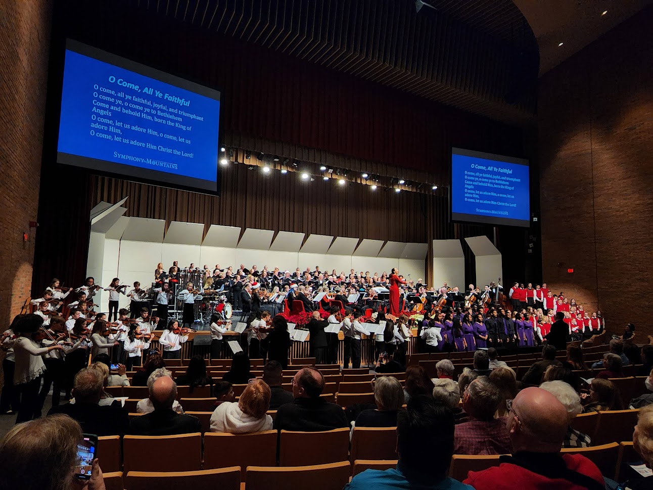 Mountain Empire Childrens Choral Academy Voices of the Mountains Symphony of the Mountains Mountain Missions Academy of Strings Toy F Reid Eastman Christmas by the Fireside