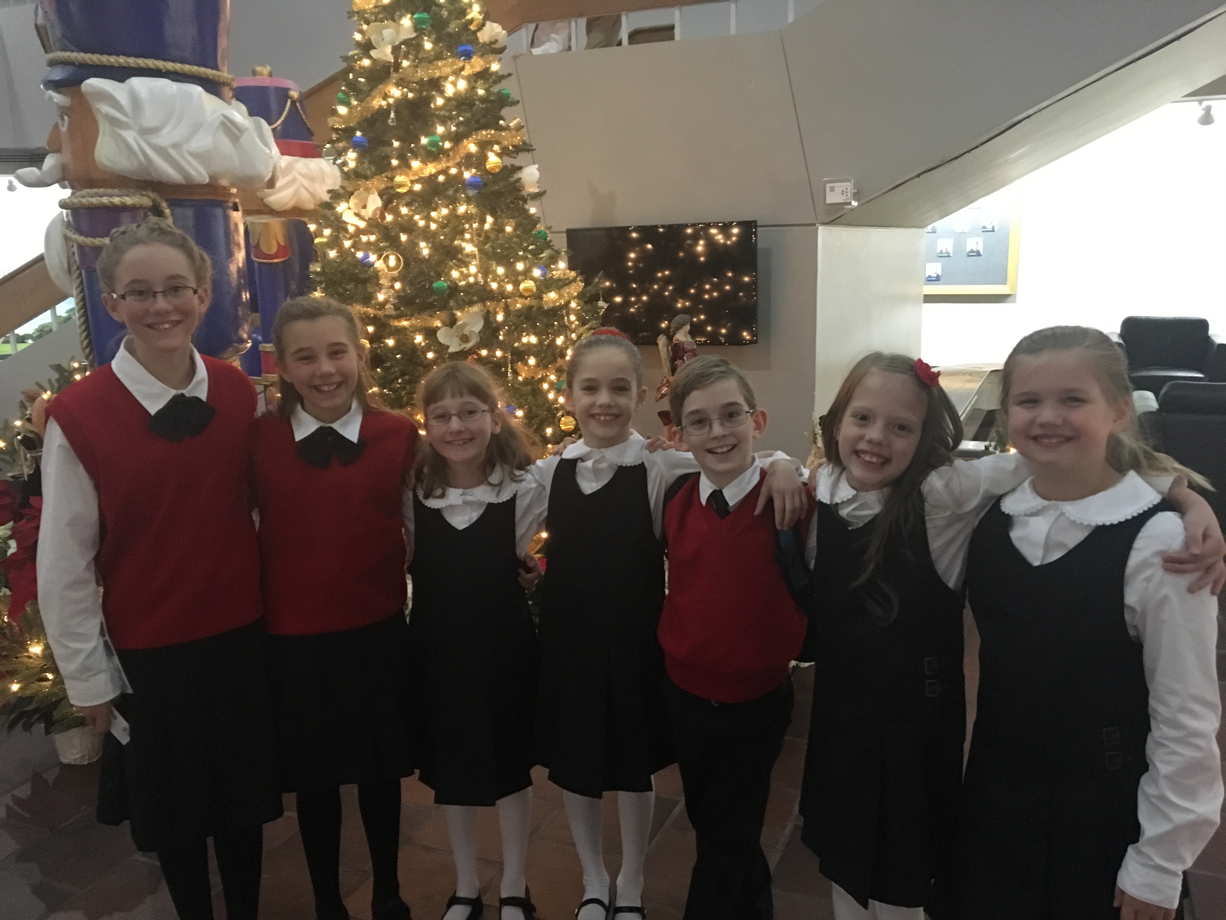 MECCA and Choristers Symphony of the Mountains Higher Education Center Christmas 2016 Madison Potterton Brianna Potterton Annelise Lugo Elianna Kovacova Joshua Kovac Genevive Lamb Jillian McCraw